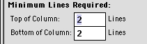 Global widow and orphan control with Autopage