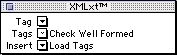 XMLxt palette